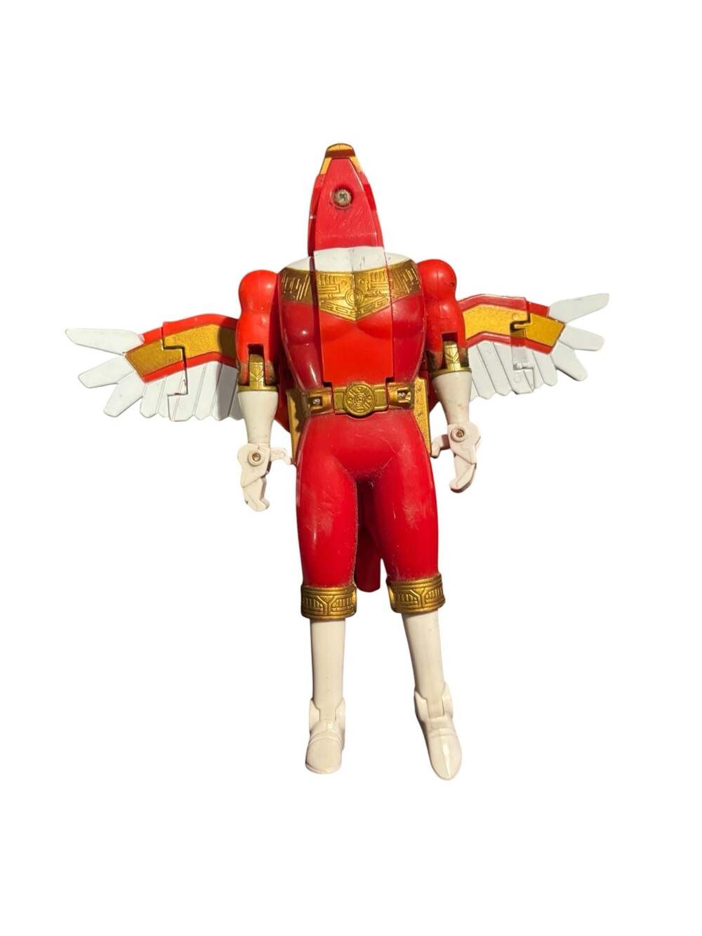 Vintage 1996 Bandai Power Rangers Zeo Red Ranger V Transforming Action Figure
